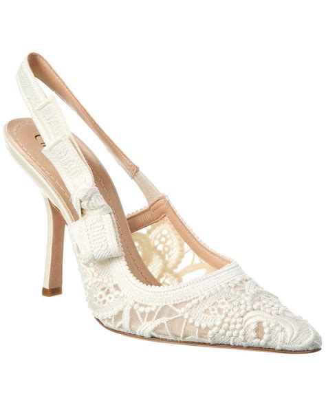 dior slingback white|dior slingback heels dupe.